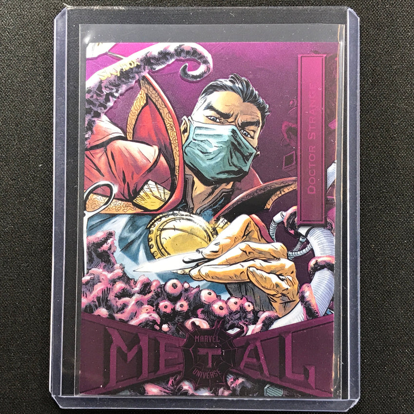 2021-2022 Marvel Spider-man Metal Universe Doctor Strange Light Fx Pink 55/75