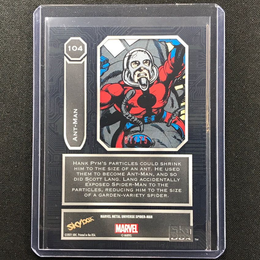 2021-2022 Marvel Spider-man Metal Universe Ant-man High Series Fx Pink 67/75