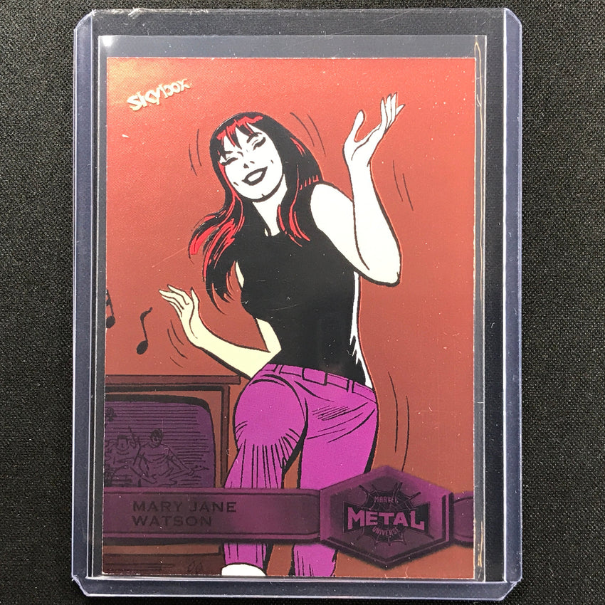 2021-2022 Marvel Spider-man Metal Universe Mary Jane Watson High Pink 74/75