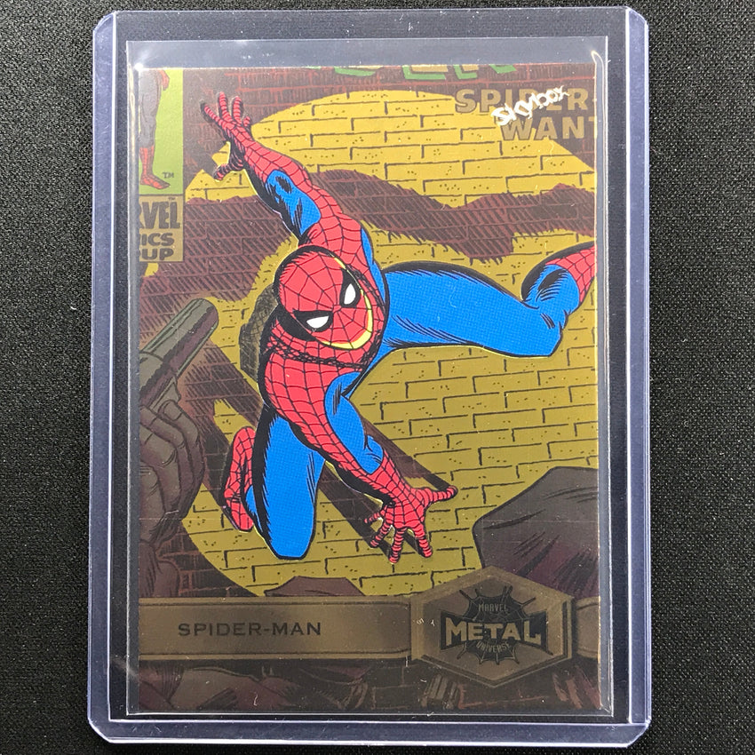 2021-2022 Marvel Spider-man Metal Universe Spider-man High Series Gold No 176 B