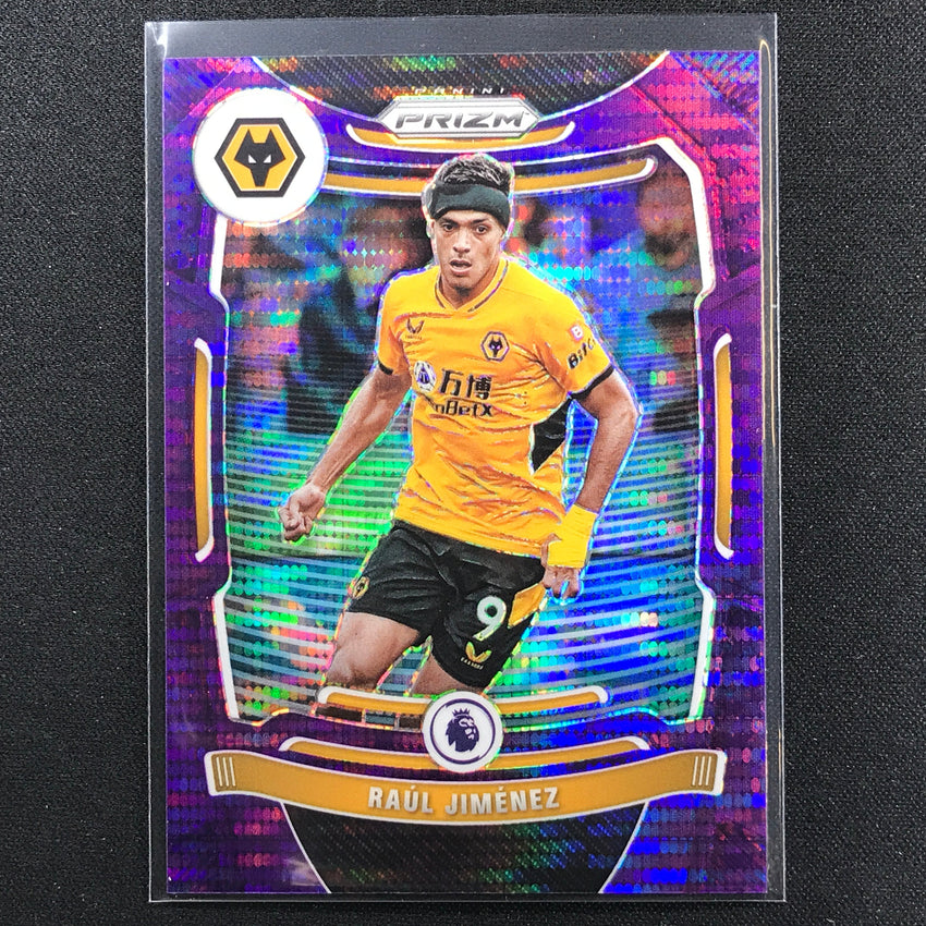 2021-22 Prizm Epl Raul Jimenez Breakaway Violet Pulsar 96/99