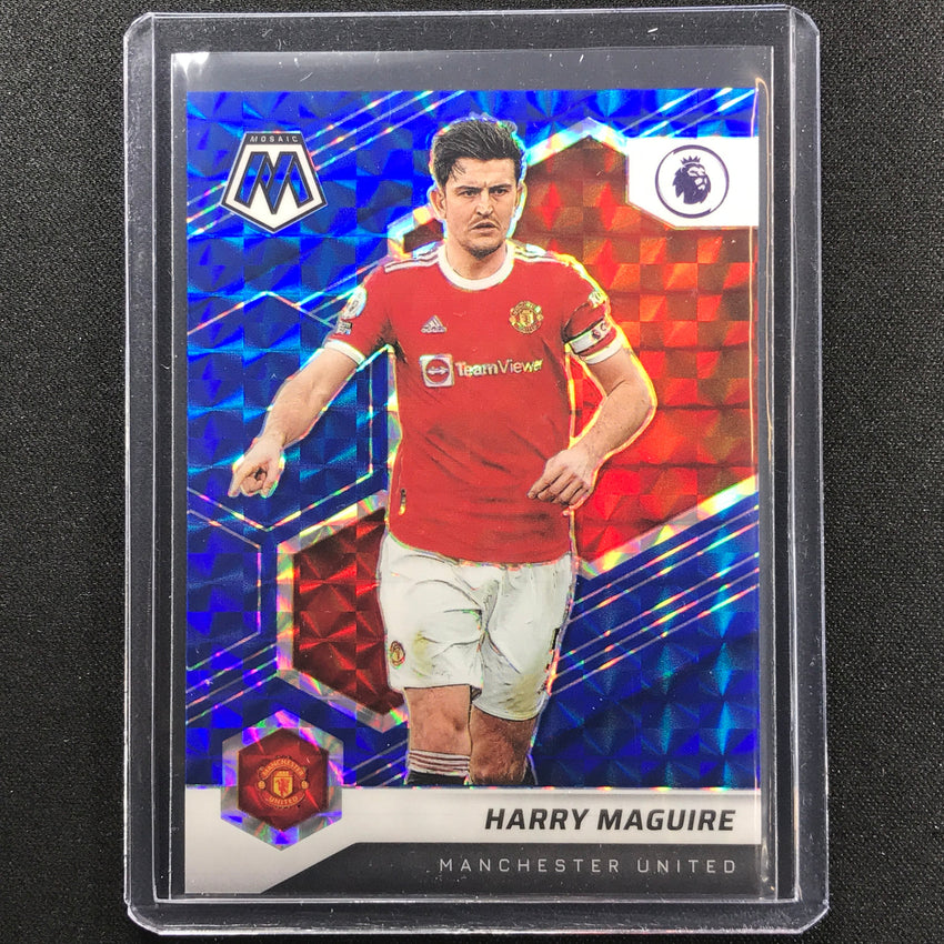 2021-22 Mosaic Epl Harry Maguire Blue 48/99