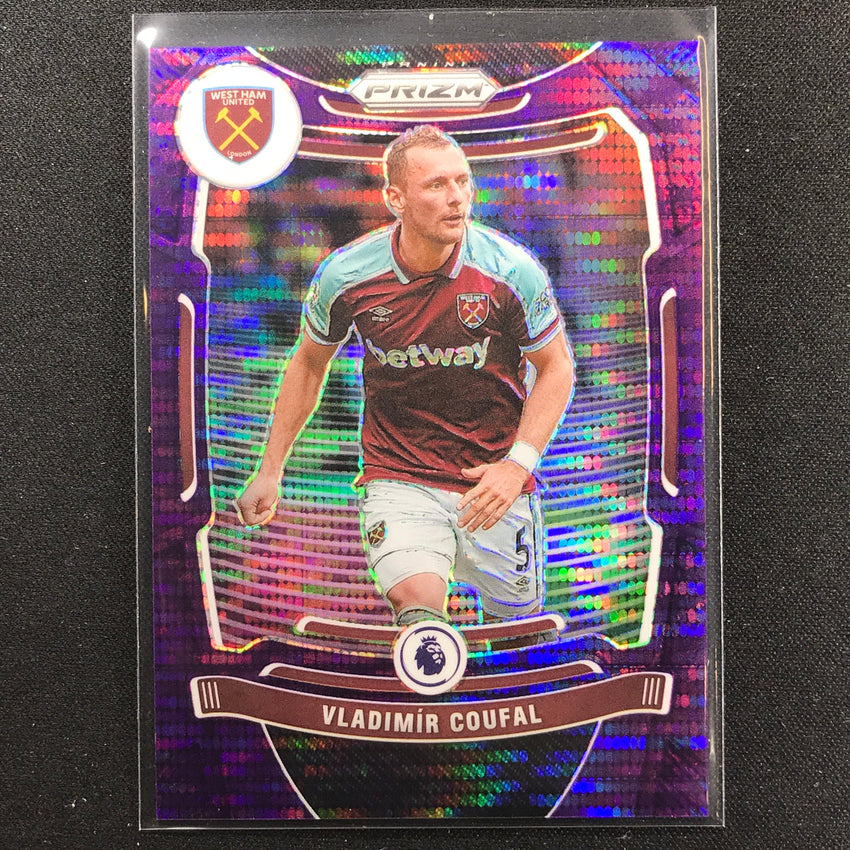 2021-22 Prizm Epl Vladimir Coufal Breakaway Violet Pulsar 57/99