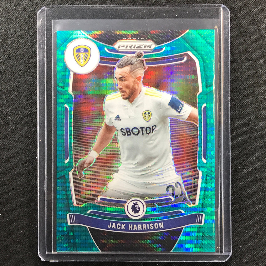 2021-22 Prizm Epl Jack Harrison Breakaway Teal Pulsar 11/49