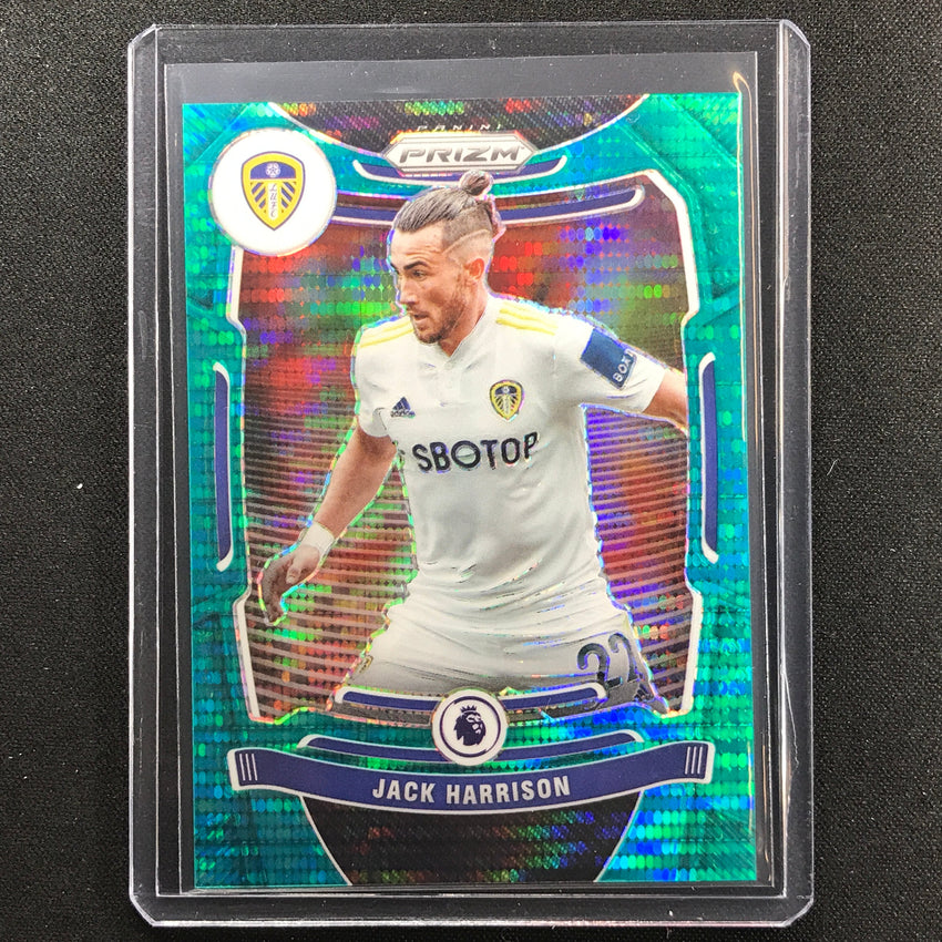 2021-22 Prizm Epl Jack Harrison Breakaway Teal Pulsar 39/49