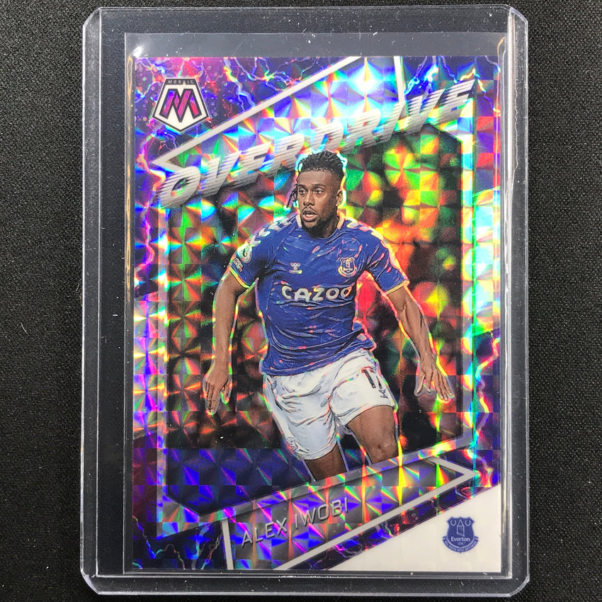 2021-22 Mosaic EPL ALEX IWOBI Overdrive SSP #17