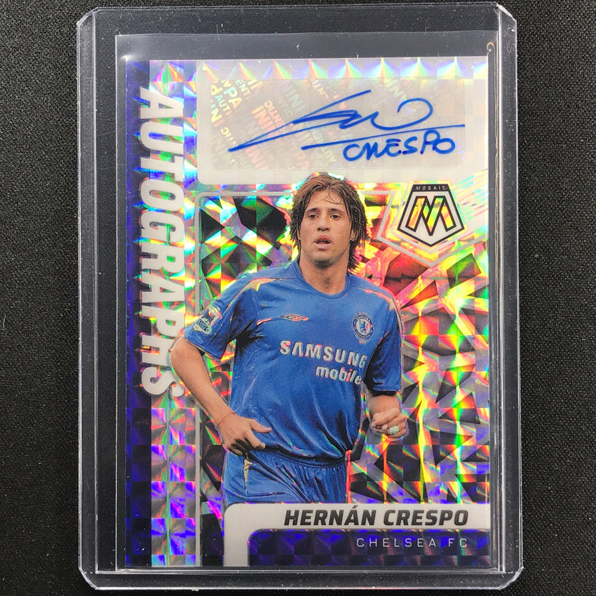 2021-22 Mosaic Epl Hernan Crespo Autographs No Hc B