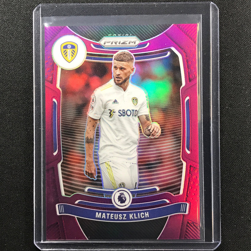 2021-22 Prizm Epl Mateusz Klich Purple 82/99