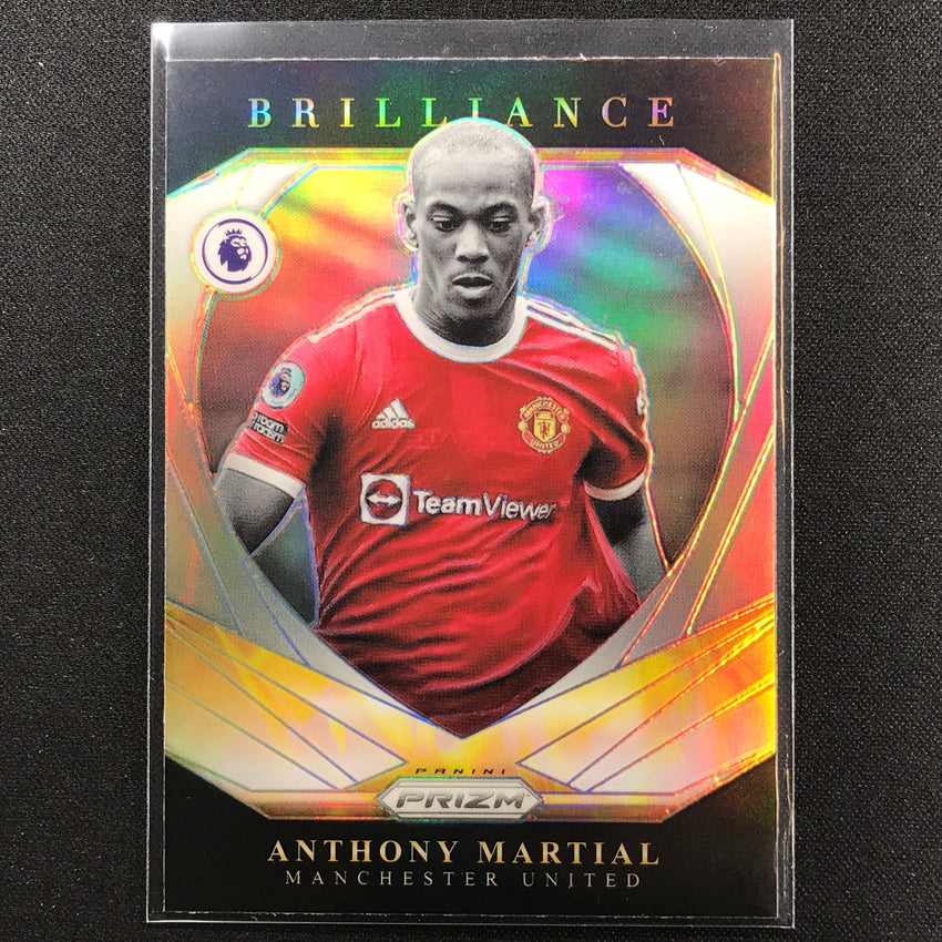 2021-22 Prizm EPL ANTHONY MARTIAL Brilliance Silver #24