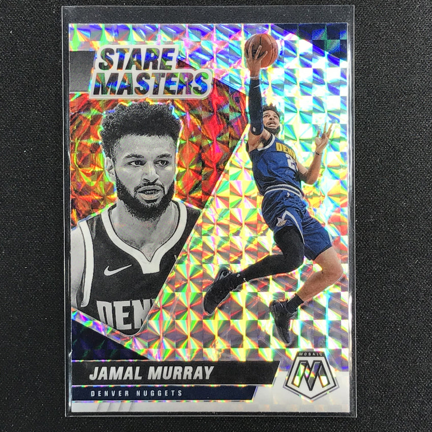 2020-21 Mosaic JAMAL MURRAY Stare Masters Mosaic Silver #17