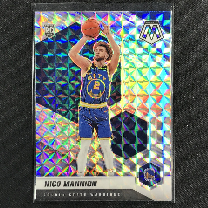2020-21 Mosaic NICO MANNION Rookie Mosaic Silver #229