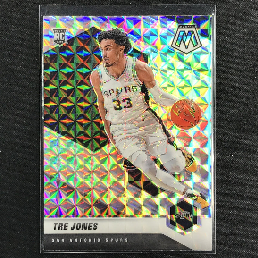 2020-21 Mosaic TRE JONES Rookie Mosaic Silver #243