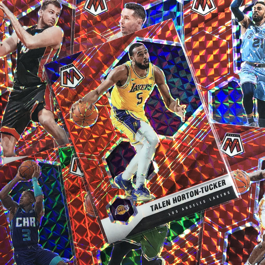 2020-21 Mosaic KENT BAZEMORE Mosaic Red #44