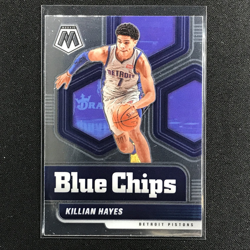 2020-21 Mosaic KILLIAN HAYES Blue Chips Rookie Base #2