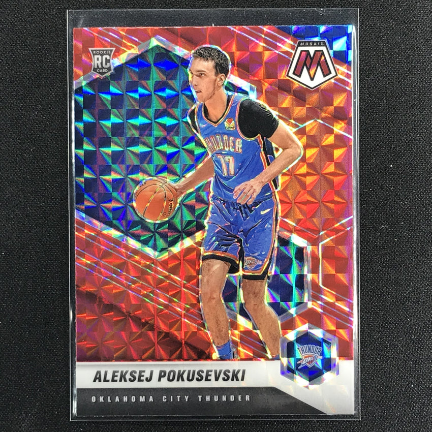 2020-21 Mosaic ALEKSEJ POKUSEVSKI Rookie Mosaic Red #226