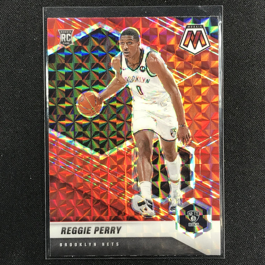 2020-21 Mosaic REGGIE PERRY Rookie Mosaic Red #244
