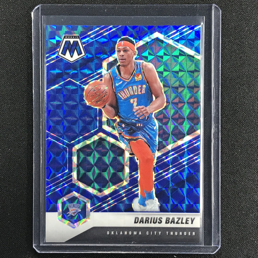 2020-21 Mosaic Darius Bazley Blue 35/99