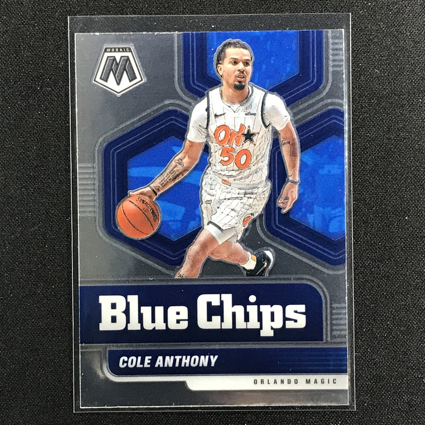 2020-21 Mosaic COLE ANTHONY Blue Chips Rookie Base #11