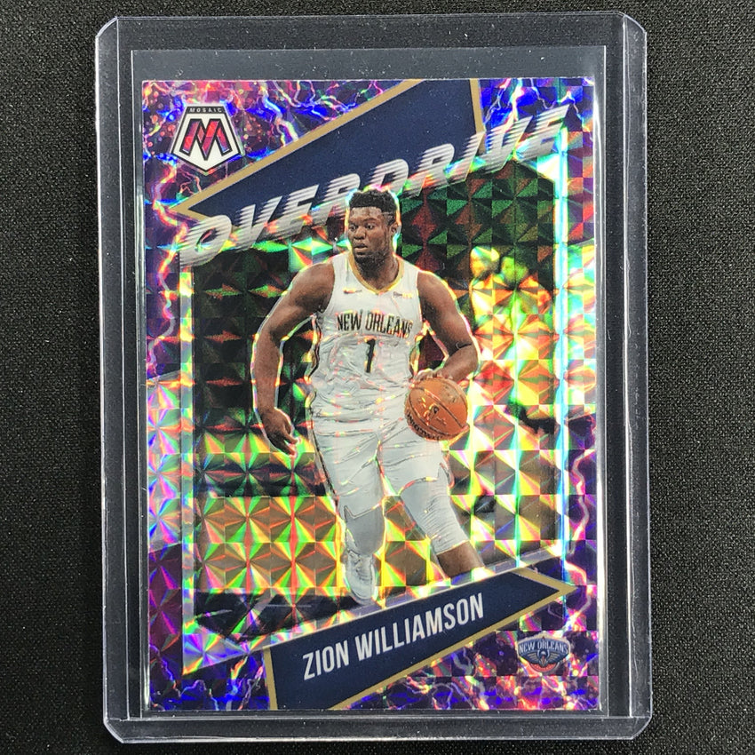 2020-21 Mosaic ZION WILLIAMSON Overdrive #13
