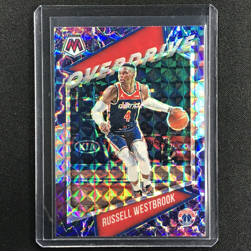 2020-21 Mosaic RUSSELL WESTBROOK Overdrive #15