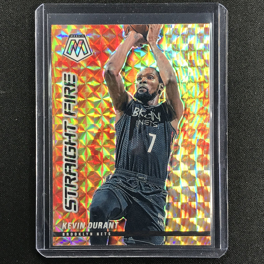 2020-21 Mosaic Kevin Durant Straight Fire No 6