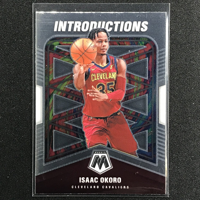 2020-21 Mosaic ISAAC OKORO Introductions Rookie Base #3