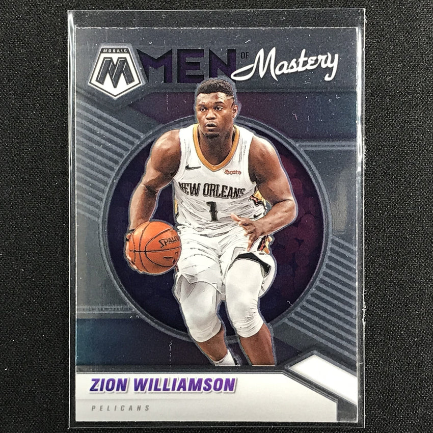 2020-21 Mosaic ZION WILLIAMSON Men of Mastery Base #14