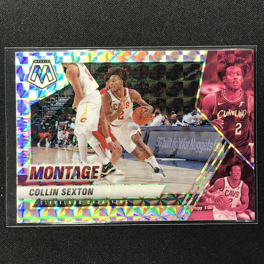 2020-21 Mosaic COLLIN SEXTON Montage Mosaic Silver #2