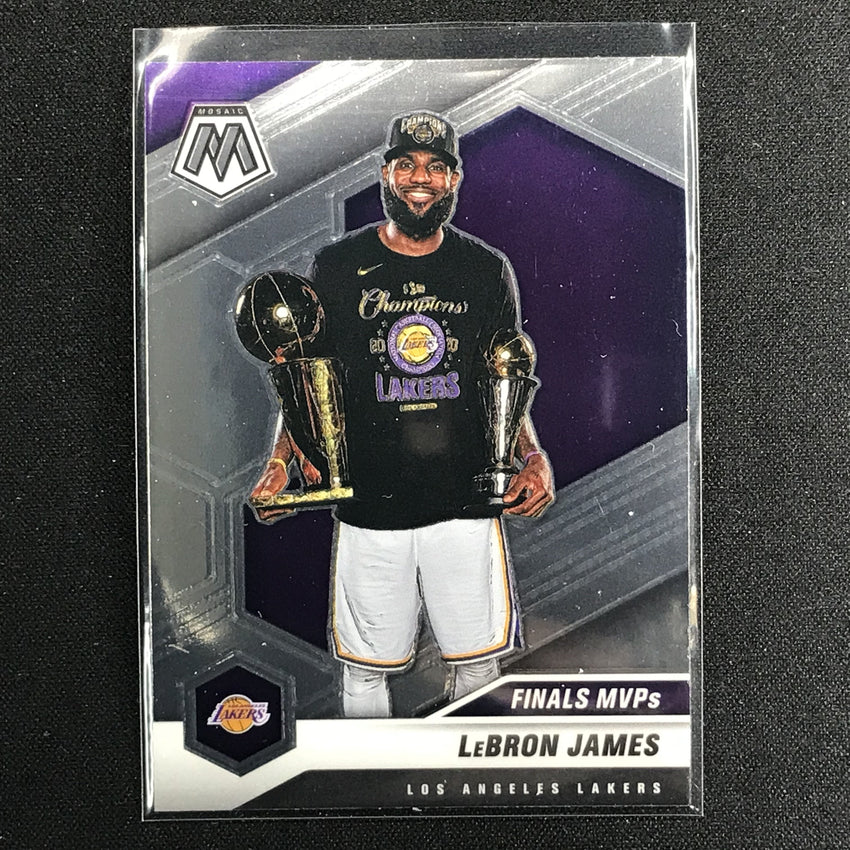 2020-21 Mosaic Lebron James Finals Mvps Base No 297