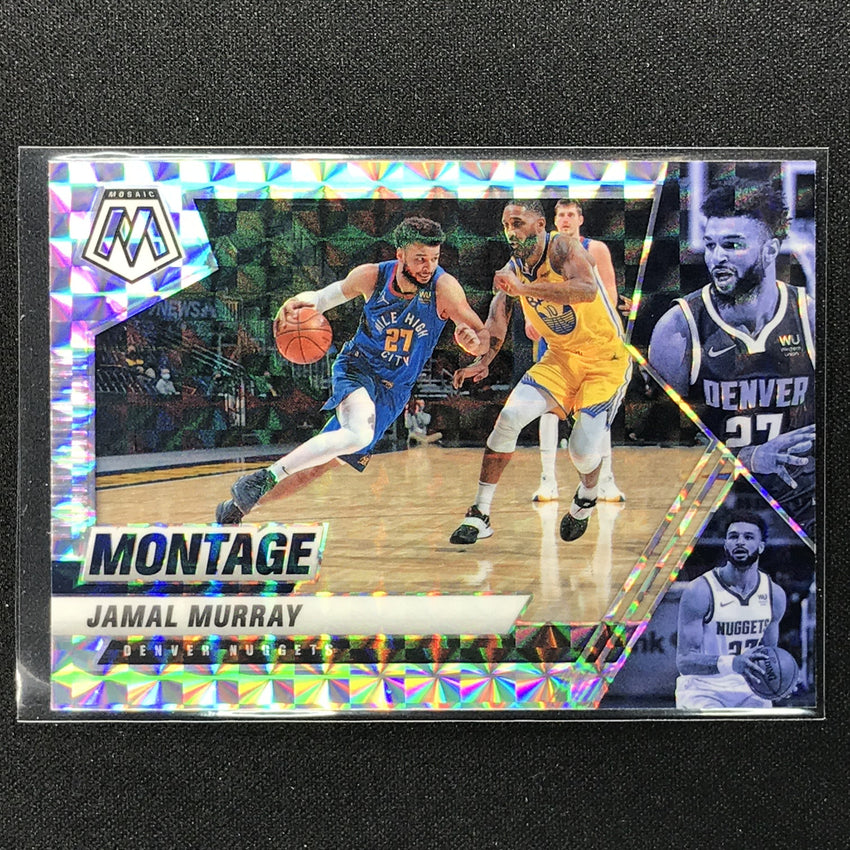 2020-21 Mosaic JAMAL MURRAY Montage Mosaic Silver #5