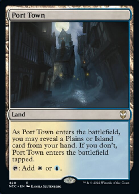 Port Town #420 -  New Capenna Commander