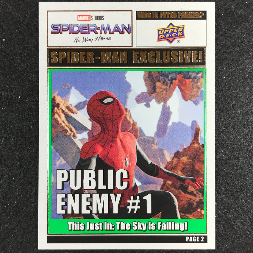 2023 Spider-man No Way Home Tom Holland As Spider-man Public Enemy No 1 Base No 6