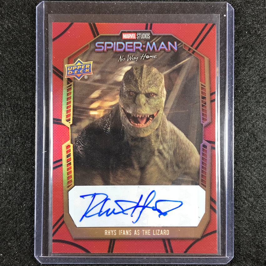2023 Spider-man No Way Home Rhys Ifans As The Lizard Ensemble Auto No 9