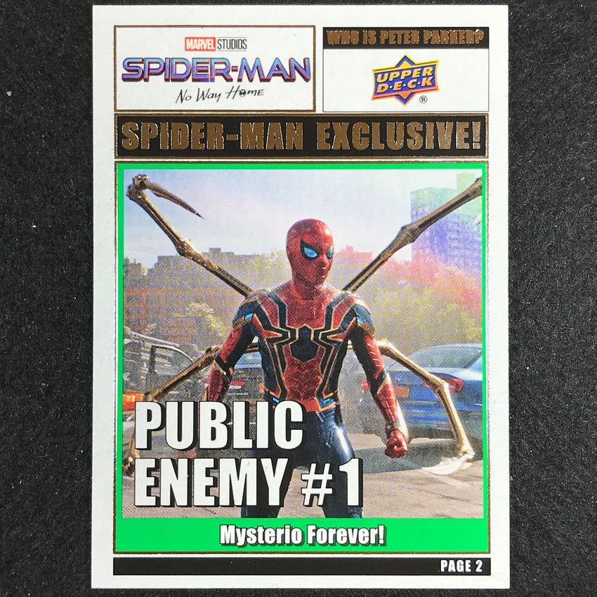 2023 Spider-man No Way Home Tom Holland As Spider-man Public Enemy No 1 Base No 7