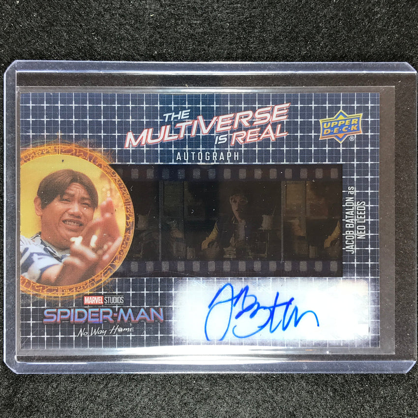 2023 Spider-man No Way Home Jacob Batalon Ned Leeds Multiverse Is Real Auto No Jb