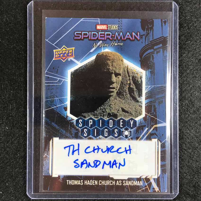 2023 Spider-man No Way Home Thomas Haden Church As Sandman Spidey Sigs Auto No Ch