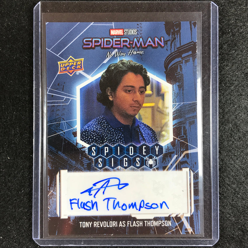 2023 Spider-man No Way Home Tony Revelori Flash Thompson Spidey Sigs Auto No Re