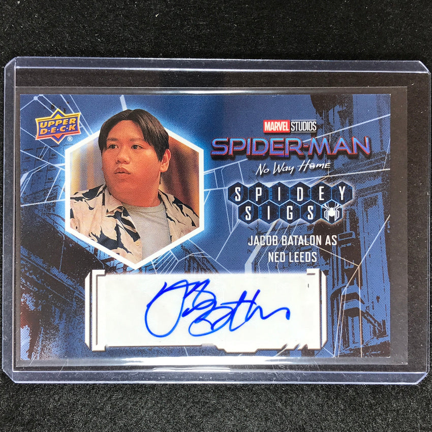 2023 Spider-man No Way Home Jacob Batalon Ned Leeds Spidey Sigs Horizontal Auto No Jb