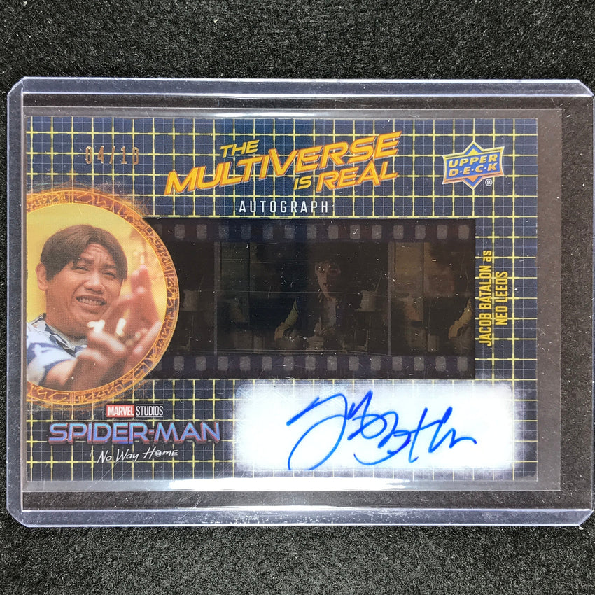 2023 Spider-man No Way Home Batalon Ned Leeds Multiverse Is Real Auto Gold 4/10