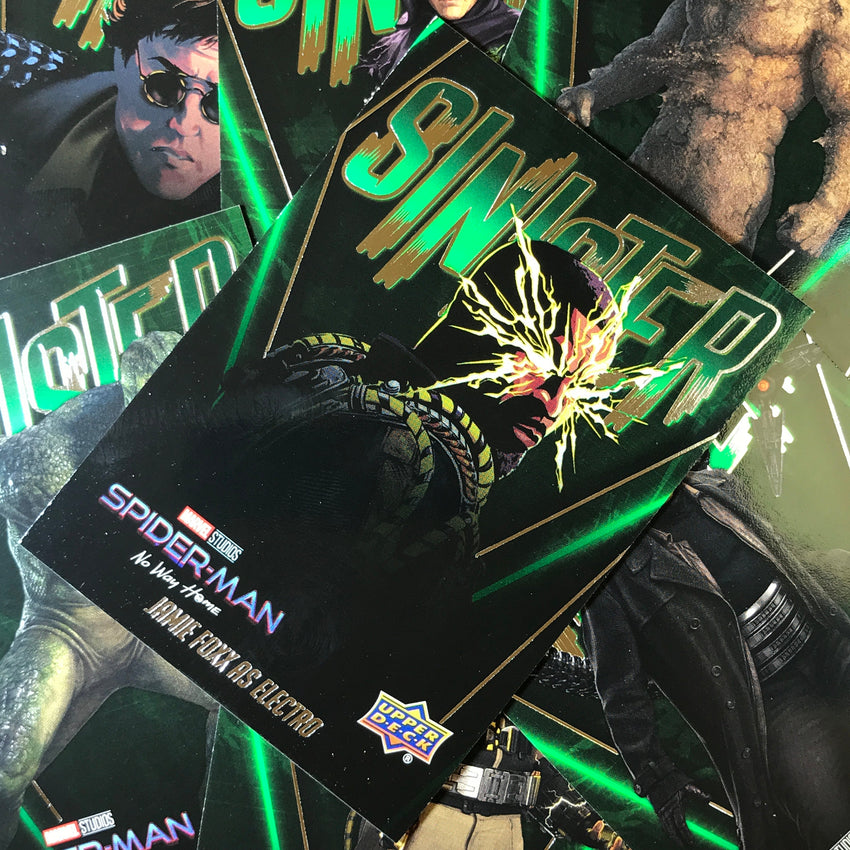 2023 Spider-man No Way Home Jamie Foxx As Electro Sinister Base No 2