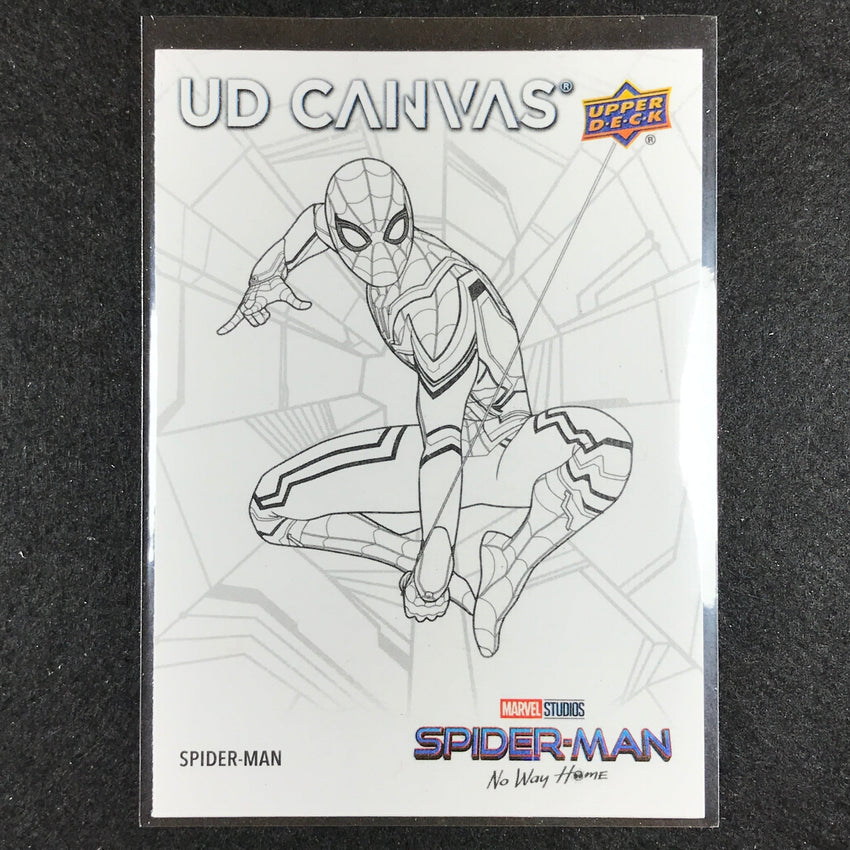 2023 Spider-man No Way Home Spider-man Ud Canvas Sketch Base No 31