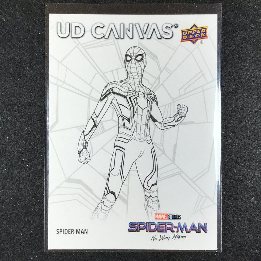 2023 Spider-man No Way Home Spider-man Ud Canvas Sketch Base No 39