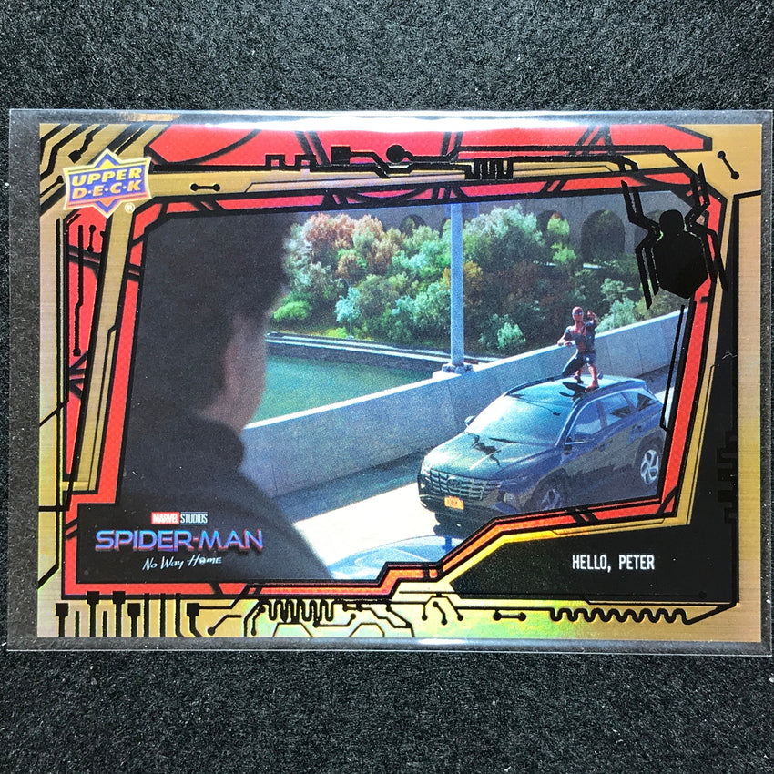 2023 Spider-man No Way Home Hello Peter Base Spider-man Foil 206/299