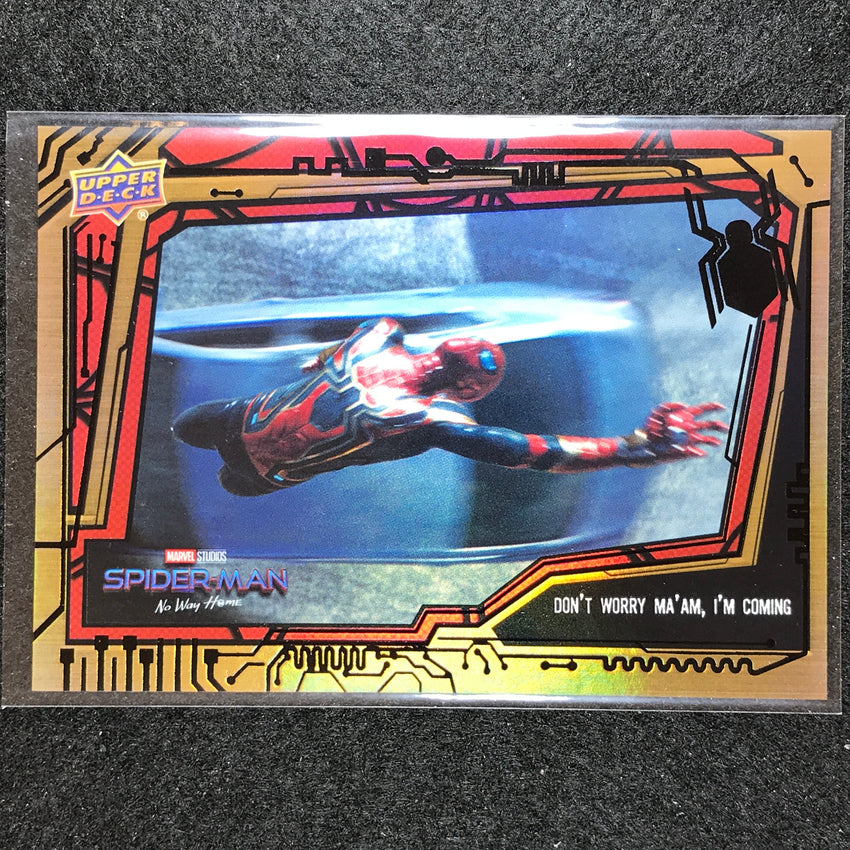 2023 Spider-man No Way Home Dont Worry Im Coming Base Spider-man Foil 50/299
