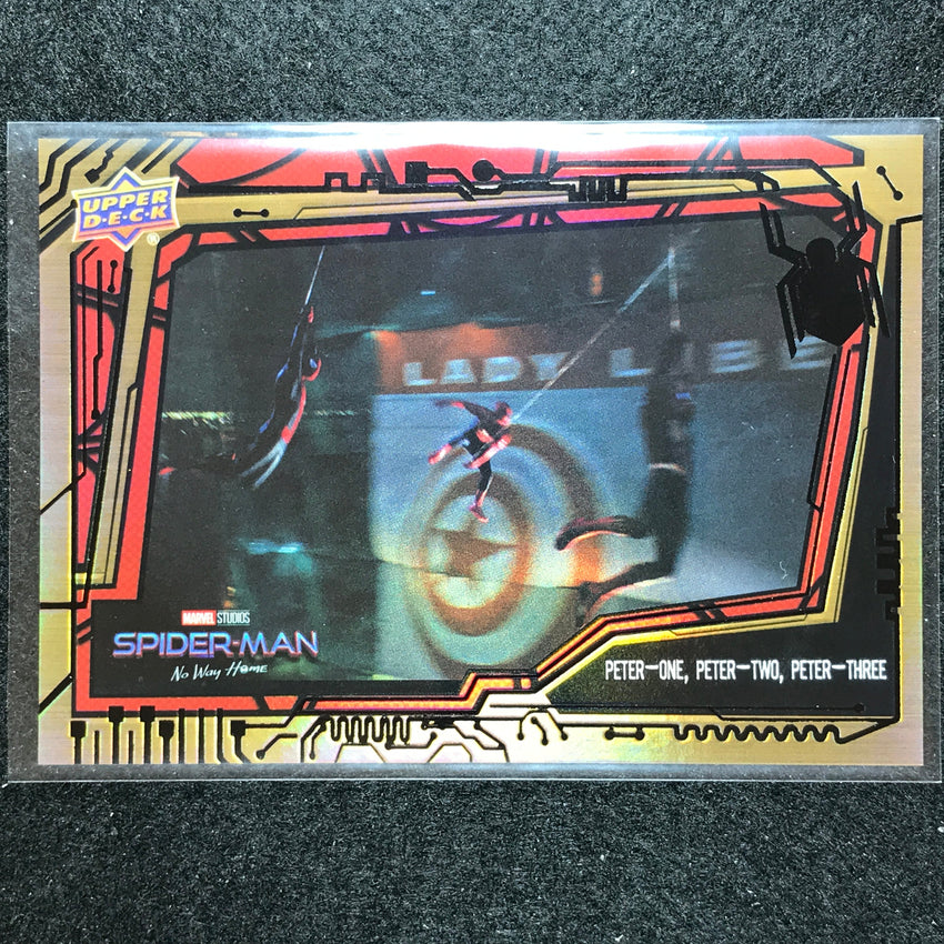 2023 Spider-man No Way Home Peter-one Two Three Base Spider-man Foil 185/299
