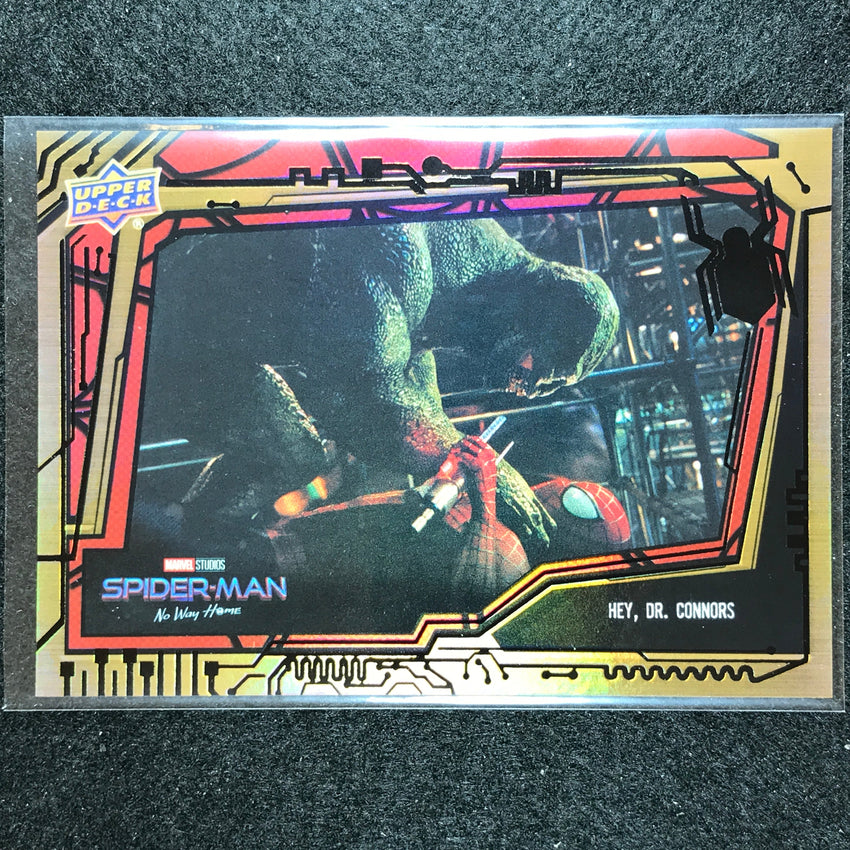 2023 Spider-man No Way Home Hey Dr. Connors Base Spider-man Foil 77/299