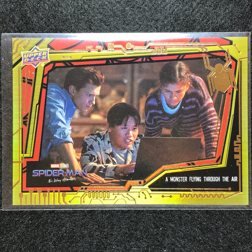 2023 Spider-man No Way Home A Monster Base Spider-man Gold Foil 196/299