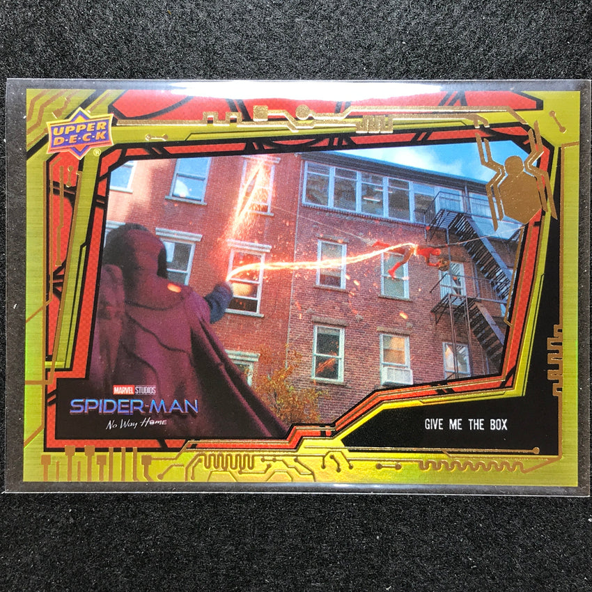 2023 Spider-man No Way Home Give Me The Box Base Spider-man Gold Foil 199/299