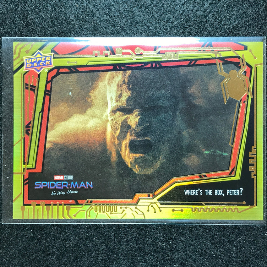 2023 Spider-man No Way Home Wheres The Box Base Spider-man Gold Foil 263/299