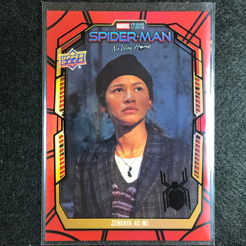 2023 Spider-man No Way Home Zendaya As Mj Base Ensemble Spider-man Foil 111/299